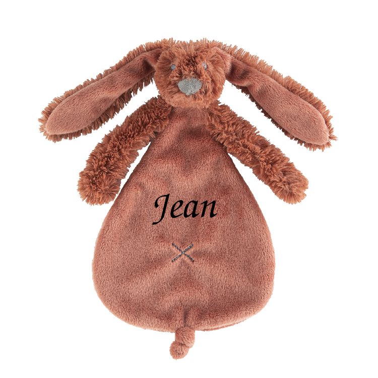  - richie the rabbit - comforter rusty red 25 cm 